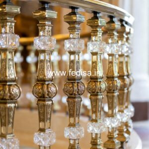 Antique Brass Staircase Railing Design For Villas Railing Design Front