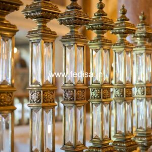 Designer Brass Handrail For Premium Staircases Staircase Design Steel And Glass