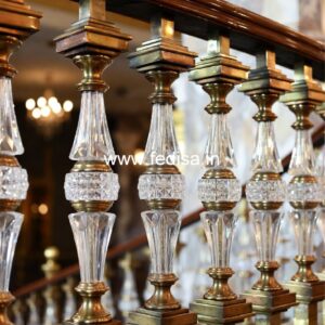 Premium Brass Handrail For Contemporary Homes Wrought Iron Staircase Designs