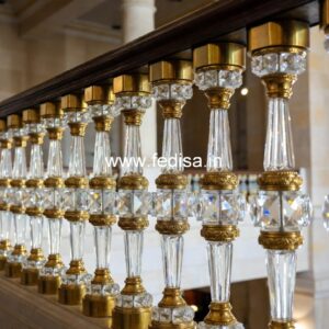 Premium Brass Stair Railing For Luxury Interiors Modern House Railing Design