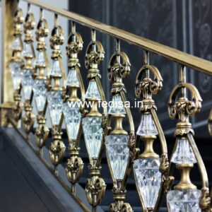 Decorative Brass Staircase Railing For Interior Design Best Steel Railing Design For Stairs