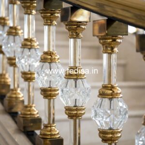 Elegant Brass Stair Railing Design Ideas Fiber Railing Design