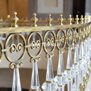 Best Brass Railing Design Ideas For Luxury Homes Balcony Glass Etching Designs