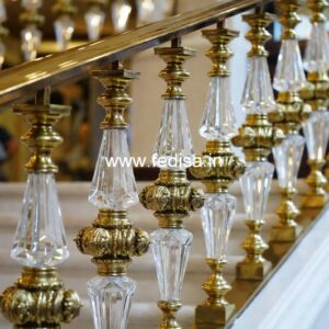 Designer Brass Staircase Railing For Modern Homes Steel Ka Railing Design
