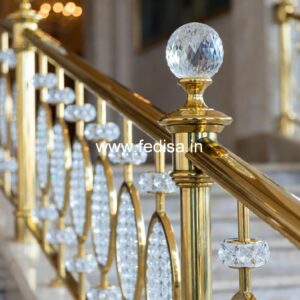 Elegant Brass Handrail Design For Interiors Best Steel Railing Design For Balcony