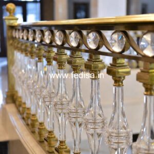 Decorative Brass Stair Railing Design Sidhi Ki Railing Design
