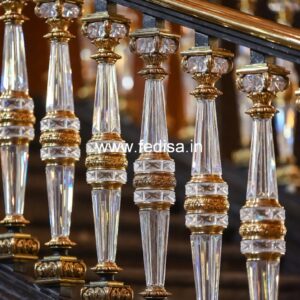 Luxury Brass Handrail Design For Interior Decor Stair Railings Design For Home