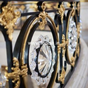 Designer Brass Stair Railing For Contemporary Spaces Handrail Design INC