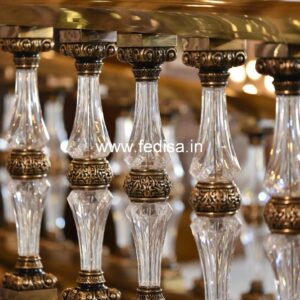 Decorative Brass Stair Railing With Unique Style Steel Railing Design Simple