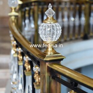 Designer Brass Staircase Handrail Ideas Siri Railing Design Glass