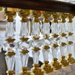 Luxury Brass Balcony Railing With Elegant Finish Balcony Concrete Railing Design