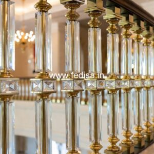Premium Brass Balcony Railing For Designer Interiors Stainless Steel Grill Design For Terrace