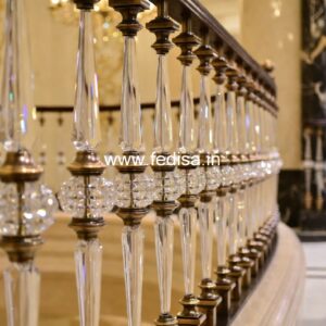 Elegant Brass Railing Design For Modern Projects Balcony Tubular Grills Design