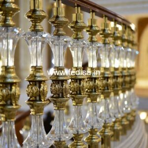 Premium Brass Balcony Railing With Fine Finish Cement Balcony Railing Design