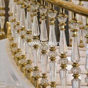 Decorative Brass Handrail Design For Interiors Modular Railing Design