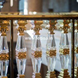 Brass Balcony Railing Design For Elegant Spaces Home Balcony Railing Design