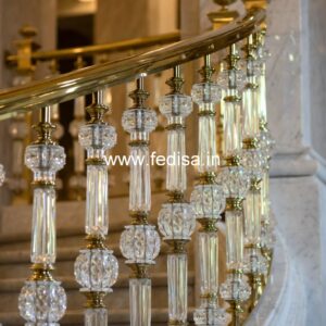 Decorative Brass Stair Railing Design For Villas Chhat Ki Railing Ke Design
