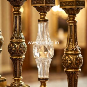 Designer Brass Stair Railing For Luxury Interiors Iron Design Railing