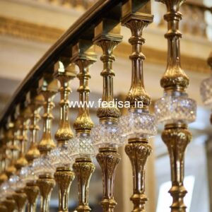 Luxury Brass Balcony Railing For Designer Spaces Railing Design For Steps