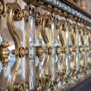 Antique Brass Staircase Railing Design For Villas Railing Design New