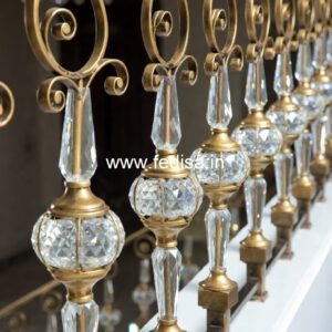 Modern Brass Handrail Design For Elegant Interiors Balcony Baluster Design