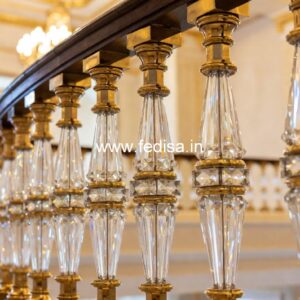 Designer Brass Balcony Railing For Stylish Homes Ghar Railing Design