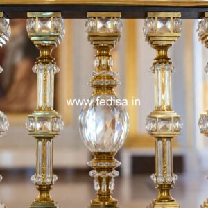 Premium Brass Stair Railing Design For Modern Homes Glass Railing Design Balcony