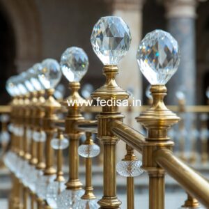 Modern Brass Railing Design With Decorative Patterns Steel Sidi Railing Design