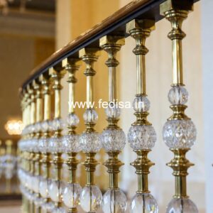 Stylish Brass Balcony Railing With Luxury Appeal Ss Railing New Design