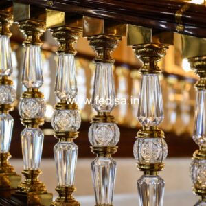 Decorative Brass Staircase Railing For Interior Design Bridge Handrail Design