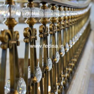 Custom Brass Stair Railing Design Ideas Railing Pole Design