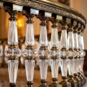 Designer Brass Railing For Premium Interiors Steel Jeena Railing