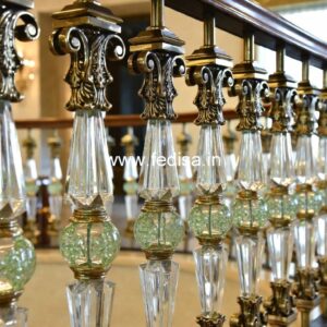 Elegant Brass Balcony Railing Design For Villas Steel Railing Latest Design