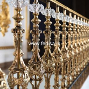 Modern Brass Staircase Handrail Design Modern Railing Design For Stairs