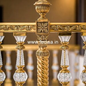 Stylish Brass Stair Railing For Modern Homes Steel Stair Railing Design Modern