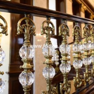 Designer Brass Staircase Railing Ideas Stainless Steel Veranda Railings Design