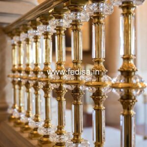 Modern Brass Railing Design For Homes Aluminum Balcony Grill Design