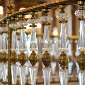 Custom Brass Staircase Railing Ideas Sitout Railing Designs