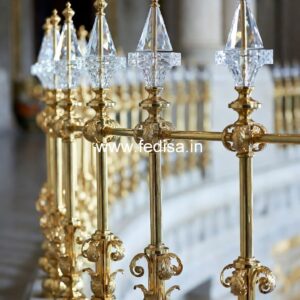 Brass Railing Design For Stylish Home Decor Design Of Steel Railing For Staircase