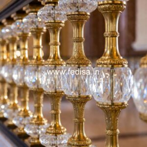 Luxury Brass Balcony Railing For Elegant Homes Grill Modern Iron Railing Design For Balcony