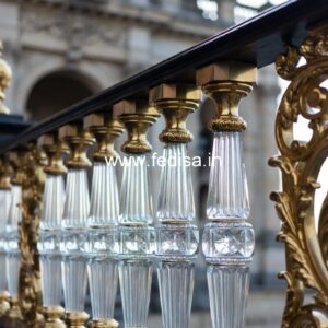 Modern Brass Railing Design For Stylish Interiors Railing Design For House Stairs