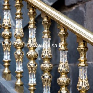 Classic Brass Railing Design For Premium Homes Railing For Roof Terrace