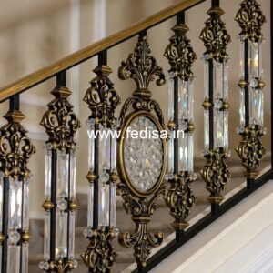 Brass Railing Design For Luxury Interior Projects Wooden Staircase Handle Design