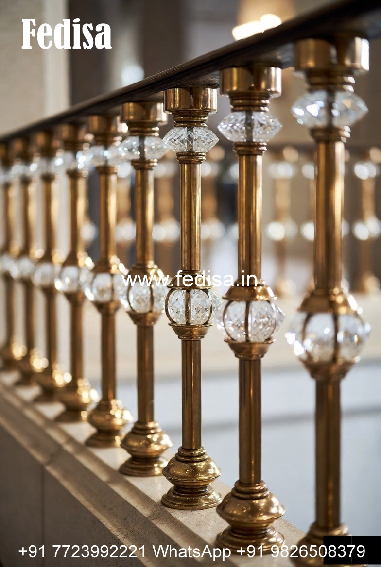 Antique Brass Balcony Railing Design For Interiors Roof Railing Design In Iron