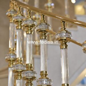 Stylish Brass Handrail Design For Modern Homes Railing Latest Design