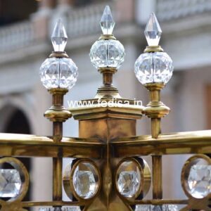 Modern Brass Staircase Railing For Interior Projects Brick Railing Design For House