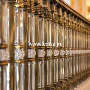 High Quality Brass Staircase Railing Design Stair Railing Iron Design