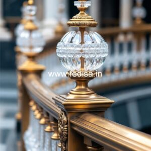 Modern Brass Handrail Design For Staircase Handrail Design Metal
