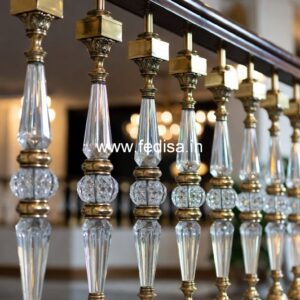 Designer Brass Railing For Premium Interiors Steel Railing Modern Design