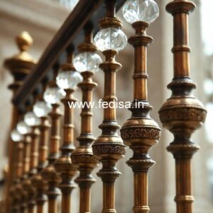 Brass Railing Design For Home Decoration Jeene Ki Grill Steel